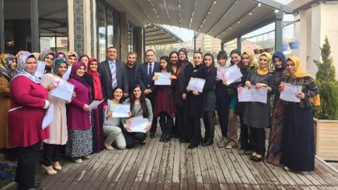 Pursaklar'da 80 Hanım Daha Sertifika Sahibi Oldu