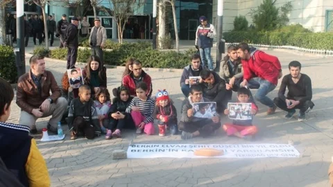 Dev-Genç Tekirdağ Şubesi Berkin Elvan'ı Oturarak Andı