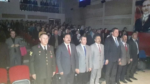 Aşkale'de 12 Mart İstiklal Marşı'nın Kabulü Etkinliği