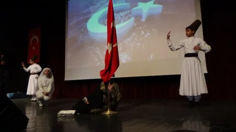 Kars'ta 12 Mart İstiklal Marşı'nın Kabulü Ve Mehmet Akif Ersoy'u Anma Günü