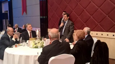 Bakan Güllüce Eski Bakanlarla Bir Araya Geldi