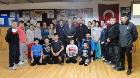 Aykan'dan Cemal Kamacı Spor Merkezi'ne Ziyaret