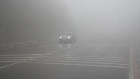 Amasra'da Yoğun Sis Etkili Oluyor
