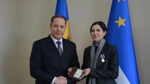 TİKA'ya Gagauz Yeri'nden Takdir Madalyası