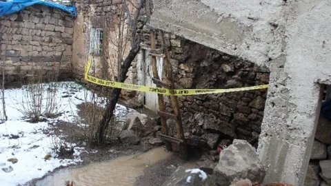 Tomarza'da Göçük1 Yaralı