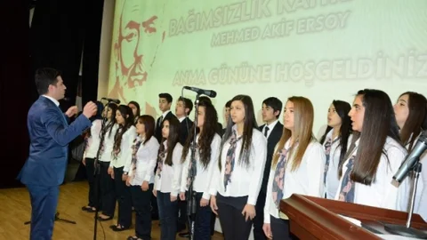 Siirt'te İstiklal Marşı'nın Kabulü Etkinlikleri