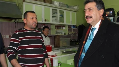 Başkan Kale'den Esnaf Ziyareti