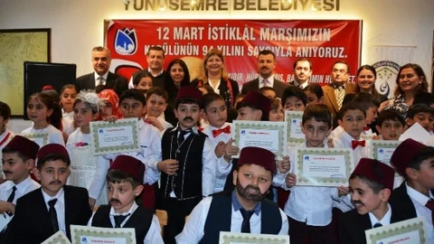 Başkan Çerçi ‘Istiklal Marşı Yeniden Doğuşumuzu Temsil Ediyor'