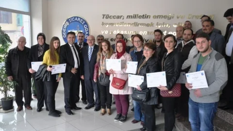 Ödemiş'te 29 Girişimci Daha KOSGEB'ten Sertifikasını Aldı