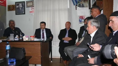 Tanrıöver'e Mahalle Muhtarlarından Destek