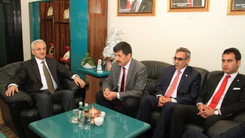 MHP İl Başkanından Başkan Başsoya Ziyaret