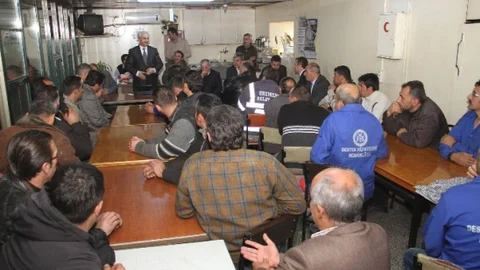 Başkan Başsoy Personel Toplantılarına Devam Ediyor