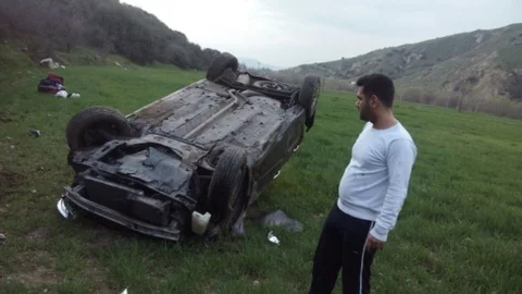 30 Metreye Uçtu Burnu Bile Kanamadı