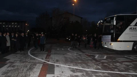 Öğrenciler Çanakkale'ye Uğurlandı