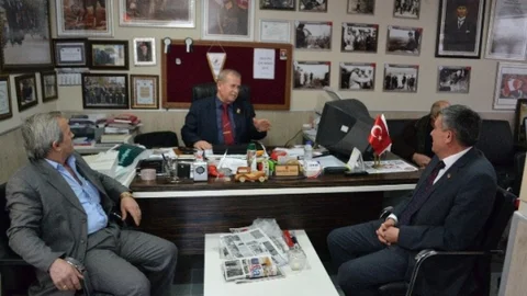 MHP Kapaklı İlçe Başkanlığı'ndan Gazilere 18 Mart Ziyareti