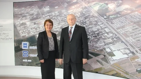 AK Parti Milletvekili Aday Adayı Prof. Dr. Çiçek Eso Başkanı Özaydemir İle Buluştu