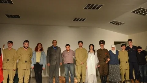 Çameli'de Çanakkale Zaferi Tiyatroyla Anlatıldı