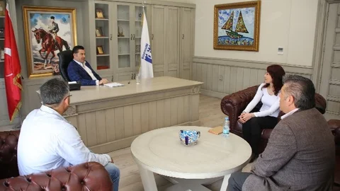 Bodrum'da Okul Müdüründen Teşekkür Ziyareti