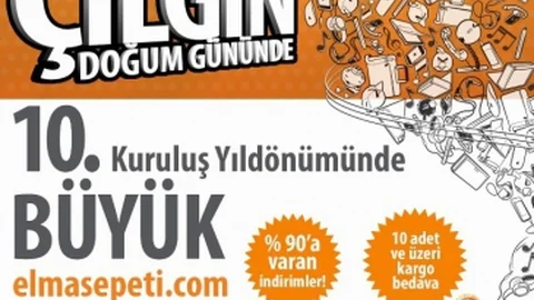 Elmasepeti'nden 10. Yılına Özel Dev Kampanya