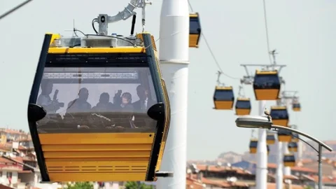 Teleferik Hattı Bakıma Alınıyor