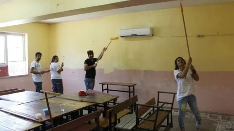 Çü Toplum Gönüllüleri Okul Boyadı