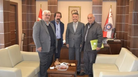 HDP'den İl Emniyet Müdürü Şahin'e Ziyaret