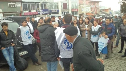 Varto'da İş Bırakma Eylemi