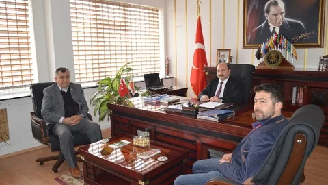 Osmaneli Ziraat Odası Yönetiminden Kaymakam Çakıcı'ya Ziyaret