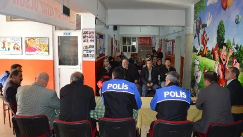 Erzincan Emniyetinden Kazım Karabekir Mahallesi Sakinlerine Saht Toplantısı