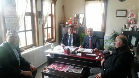 Vali Günaydın Kuzeykent Muhtarı Ayhan Kılıç'ı Ziyaret Etti