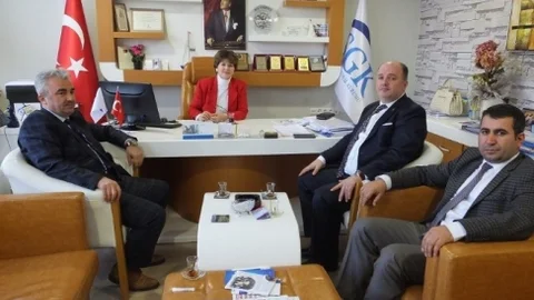 Saraç'tan Canbasoğlu'na Ziyaret