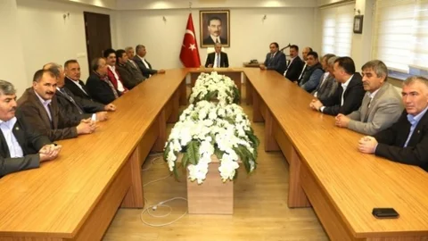 Aksaray Ziraat Odası'ndan Vali Ataklı'ya Ziyaret