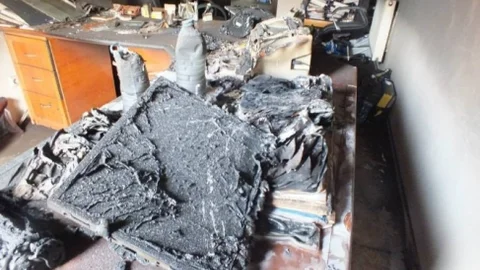 Yangın Paniğe Neden Oldu