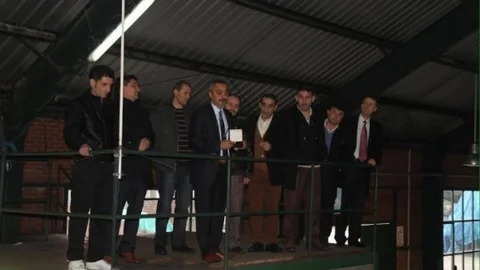 GMİS Kozlu Şube'den Emekli Madencilere Şükran Plaketi