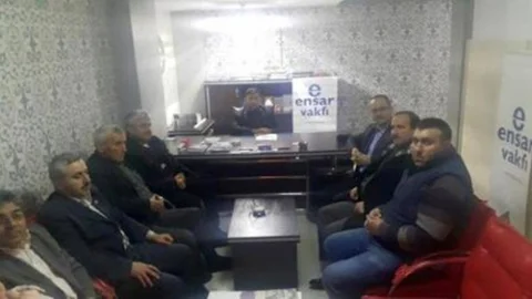 Emin Özkan Bartın Ensar Vakfı'nı Ziyaret Etti