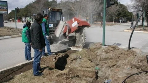 Erzincan'da Otomotik Sulamaya Kaldığı Yerden Devam Ediliyor