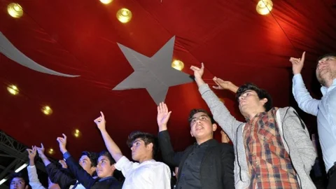 Erdemli Ülkü Ocakları'ndan ''Istiklal Gecesi''