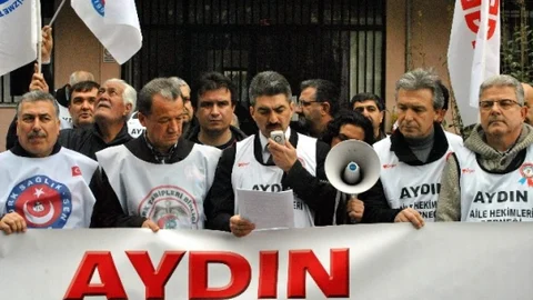 Aydın'da Aile Hekimleri İş Bıraktı