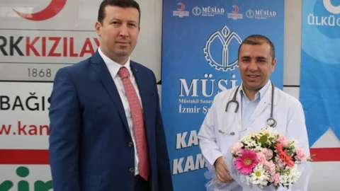 MÜSİAD Üyeleri 14 Mart Tıp Bayramında Kan Bağışında Bulundu