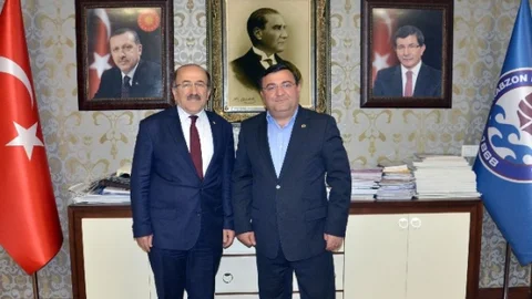 Artvin Belediye Başkanı Kocatepe'den Başkan Gümrükçüoğlu'na Ziyaret