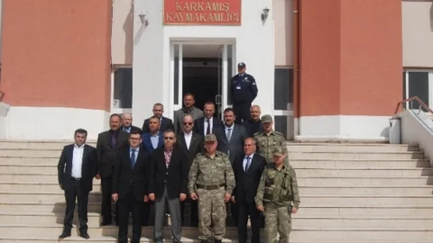 Vali Yerlikaya Karkamış Sınır Bölgesinde