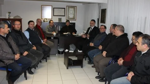 AK Parti Sakarya Milletvekili Aday Adayı Recep Hacıeyüpoğlu Yöçeyder'i Ziyaret Etti