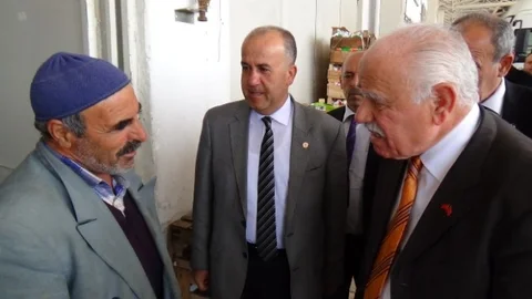 MHP İl Teşkilatı'ndan Sebze Hali'ne Ziyaret