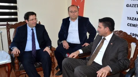 Başkan Yazgı Gazeteciler Cemiyetini Ziyaret Etti