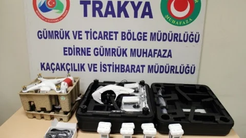 Gümrük Ekipleri Multikopter Ele Geçirdi