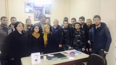 AK Parti Ardahan Gençlik Kolları Baydar'ı Ziyaret Etti