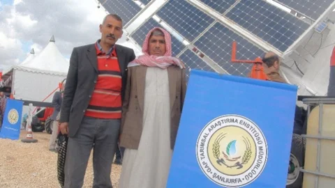 Tarlada Elektrik Sorunu Mobil Sistemle Çözülüyor