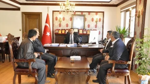 Gürün Ziraat Odası'ndan Kaymakam Özdemir'e Ziyaret