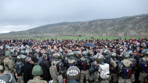 Tokat'ta Olaylı Hes Eylemi
