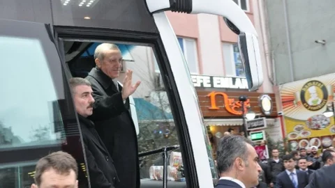 Cumhurbaşkanı Erdoğan Büyükşehir Belediyesini Ziyaret Etti